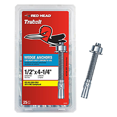 RED HED TRUBOLT 1272 WEDGE ANCHOR