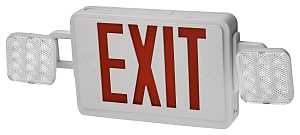 LED Emergency Light/Exit Sign 2.4W 120/277V 263 Lumens