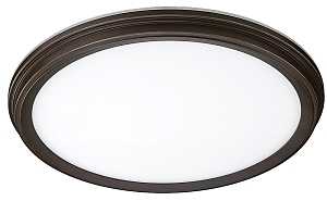 11 in Oil-Rubbed Bronze Surface-Mount Ceiling Light Fixture