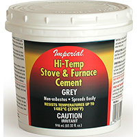 CEMENT FURNACE/STOVE 32OZ GREY