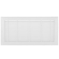 GRILL RETURN AIR 14X8IN WHT