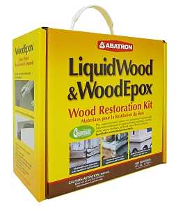 Wood Restoration Kit 4 Qt Box for Repairing Wood Rot