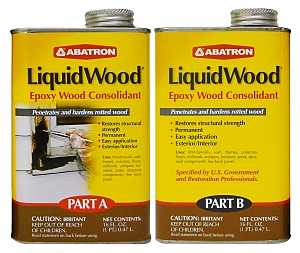 LiquidWood Epoxy Wood Consolidant 2 Pint Kit