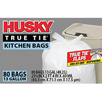 KITCHEN FLAP TIE WHT 13GL 80CT