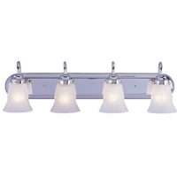 FIXTURE WALL 4LT BAR CHRM MED