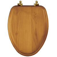 TOILET SEAT ELG VENEER NAT OAK