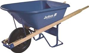 Contractor Poly Wheelbarrow Kit, 5.75 Cu Ft