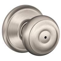 Georgian Privacy Door Knob, Satin Nickel