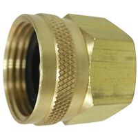 Brass Hose Adapter 3/4 in FHT x 3/4 in FIP