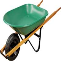 WHEELBARROW STEEL TRAY 4 CU FT