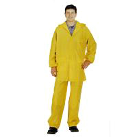 RAINSUIT PVC 2PC YELLOW XXL