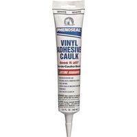 CAULK VINYL ADHESIVE WHT 5.5OZ