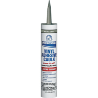 CAULK VINYL ADHESIVE GRY 10OZ