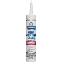 CAULK VINYL ADHESIVE WHT 10OZ
