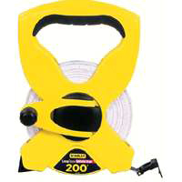 RULE TAPE 200FTX1/2IN FBGL BLD