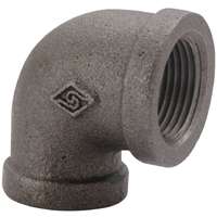 1-1/4 in 90° Black Malleable Iron Threaded Pipe Elbow