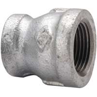1 x 3/4 in Galvanized Malleable Iron Threaded Reducing Coupling