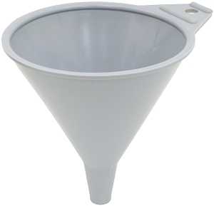 SM FUNNEL HDPE GRAY 0.5PT 8IN