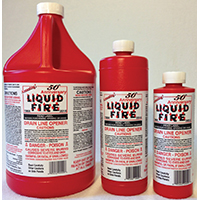 DRAIN OPENER LIQ FIRE 16OZ