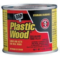 FILLER PLASTIC WOOD WALNUT 4OZ