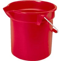 BUCKET ROUND RED 10QT