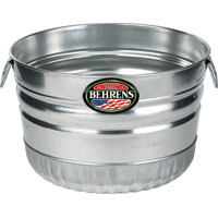 BASKET UTIL RND GALV 1 BUSHEL