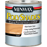 MINWAX 61470444 POLYSHADES WOOD  STAIN CLASSIC  OAK  1 QT