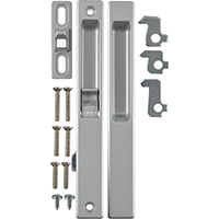 DOOR LATCHSET PATIO HNDLE ALUM