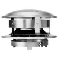 TOP CHIMNEY ROUND DOME 6IN