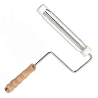 9 in Paint Roller Frame with Wood Handle, 8 mm Rod