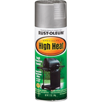 PAINT SPRAY HIHEAT SILVER 12OZ