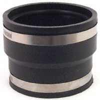 COUPLING FLEXIBLE CORRUG 4X4IN