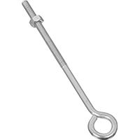 EYE BOLT W/NUT 1/4X6IN ZINC