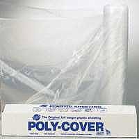POLY FILM 6X100FT 6MIL CLEAR