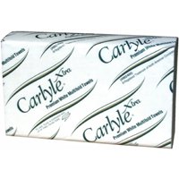 White Multifold Paper Towels, Premium Absorbent, 12 Rolls/Case