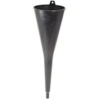XL FUNNEL HDPE BLACK 5X17.75IN