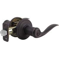 Tustin Keyed Entry Lever Door Lock, Venetian Bronze