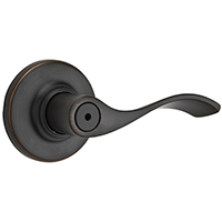 Balboa Privacy Door Lever, Venetian Bronze, Grade 2
