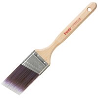 2.5 in Angled Trim Paint Brush, Nylon/Polyester Filament Blend