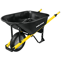 WHEELBARROW STEEL TRAY 6 CU FT
