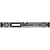 24 in Aluminum Box Level, 3 Vial Block Acrylic Vials