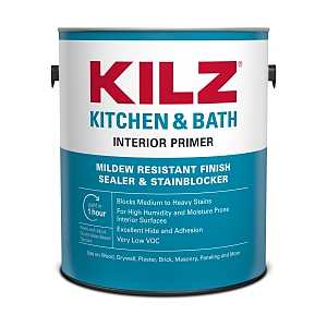 Kitchen & Bath Primer-Sealer Stainblocker, White, 1 Gallon
