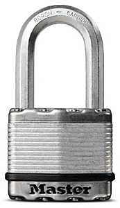 2 in Keyed Alike Padlock with Stainless Steel Cover and Chrome Shackle