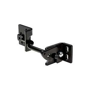 Adjust-O-Matic Heavy Duty Gate Latch, 8 in, Black Steel