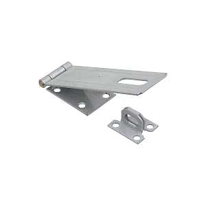 V30 Non-Swivel Galvanized Steel Safety Hasp, 6 in
