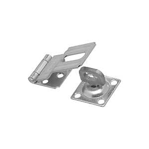 Swivel Staple Safety Hasp 3-1/4 in Zinc Plated