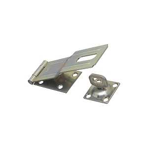 Swivel Staple Safety Hasp 6 in Zinc Plated