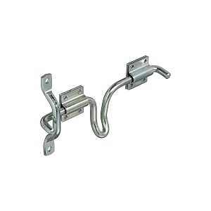 V1135 Sliding Bolt Door/Gate Latch, Zinc Plated Steel