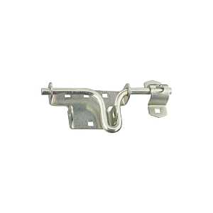 V1134 Sliding Bolt Door/Gate Latch, Zinc Plated Steel, 6.19 in