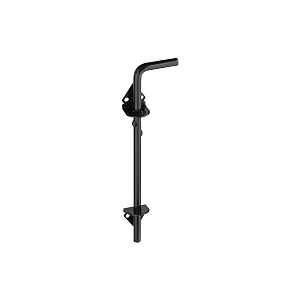 Black Cane Bolt 1/2 in x 12 in for Doors and Gates